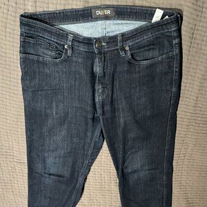 Duer Slim fit Jeans Dark Wash: 36W-30L